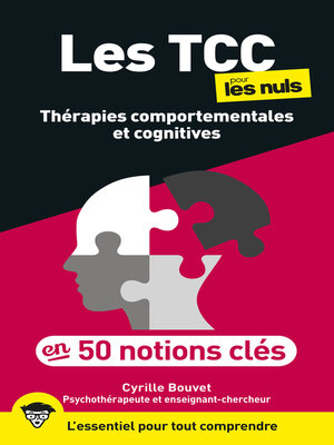 cover image of Les TCC pour les Nuls en 50 notions clés